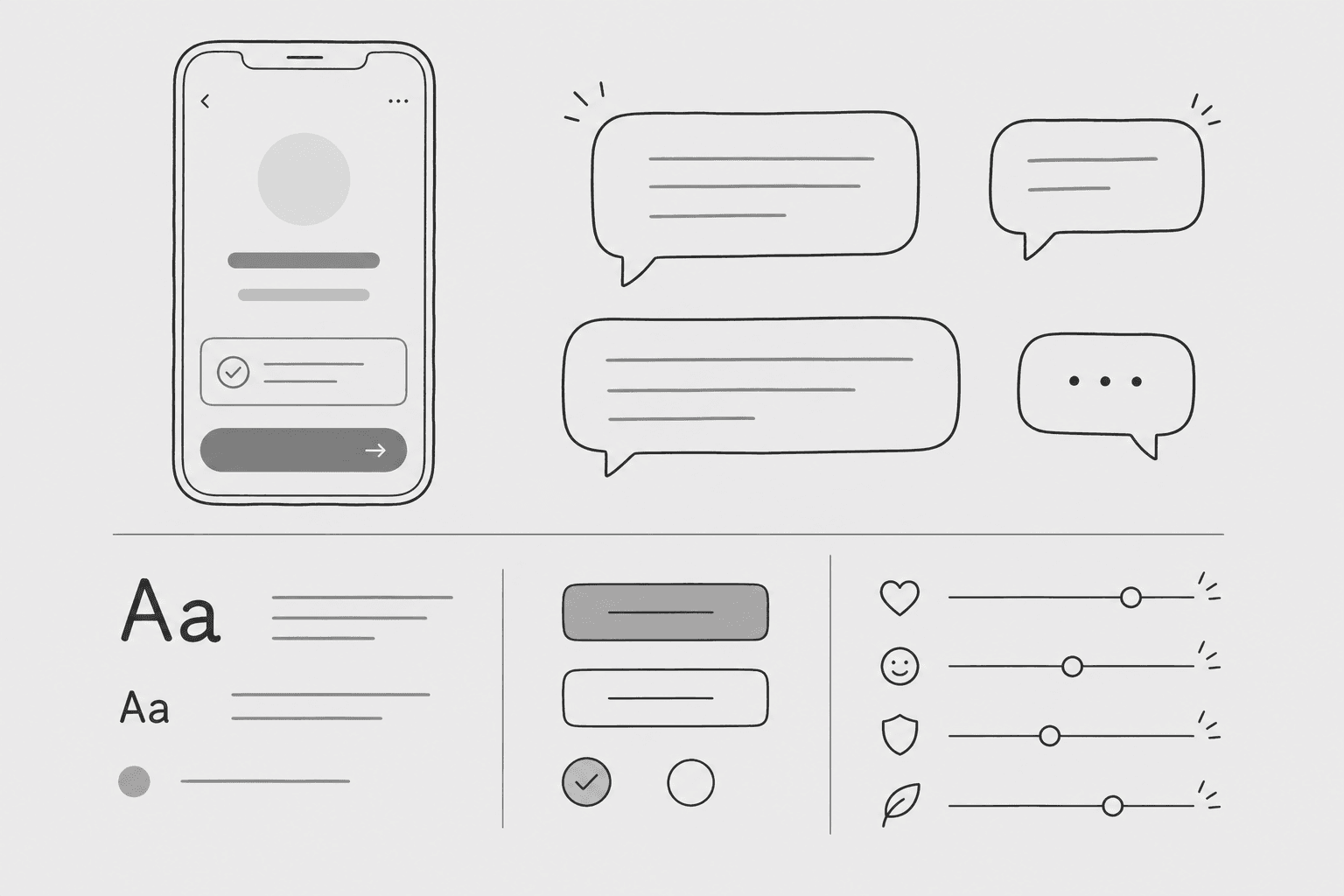UX content artefact